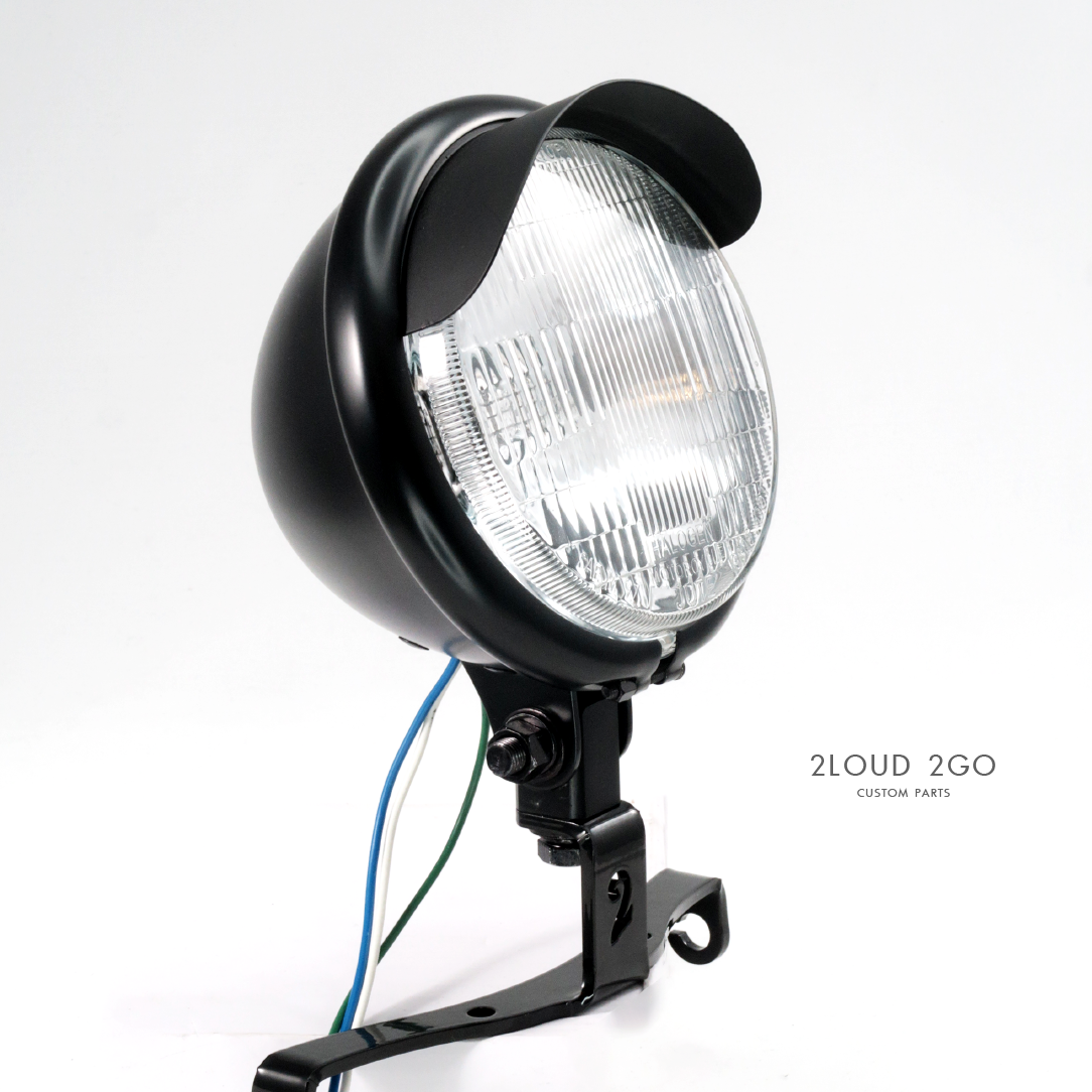 2Loud Custom 5.75吋 復古大燈燈簷