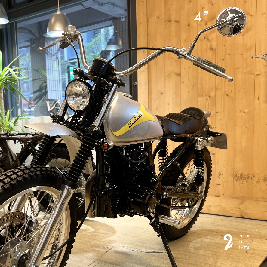 2LOUD Custom 四吋 正牙圓鏡