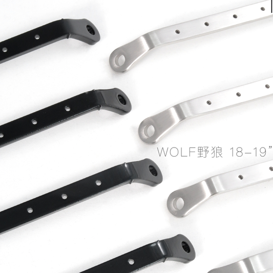 2Loud Custom 野狼 前土除 鋁製拋光銀