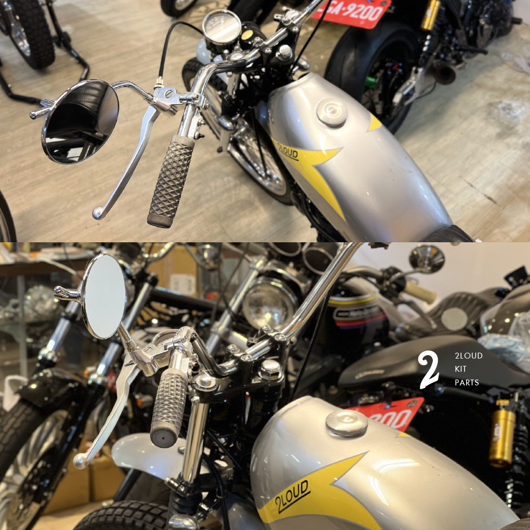 2LOUD Custom 四吋 正牙圓鏡