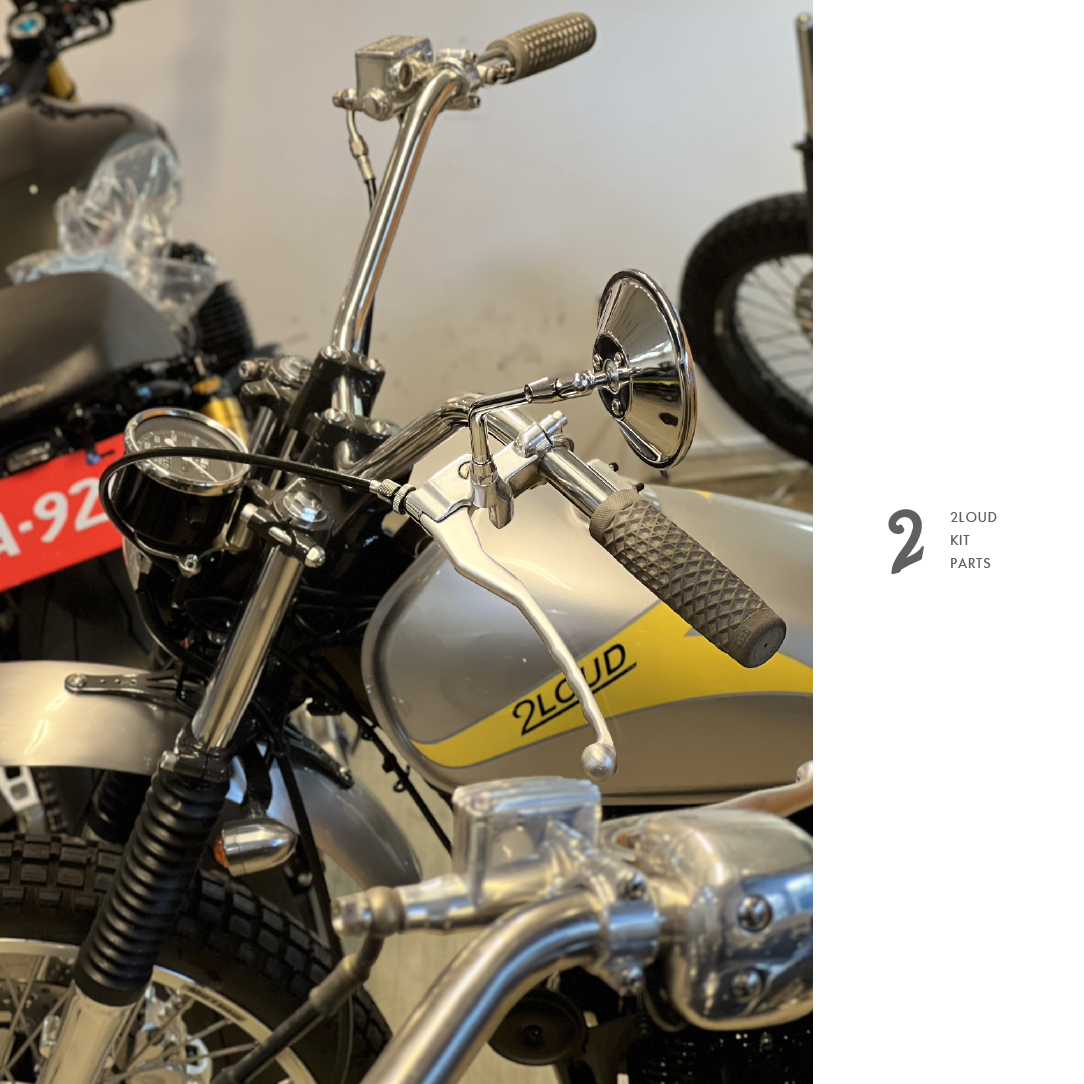 2LOUD Custom 四吋 正牙圓鏡