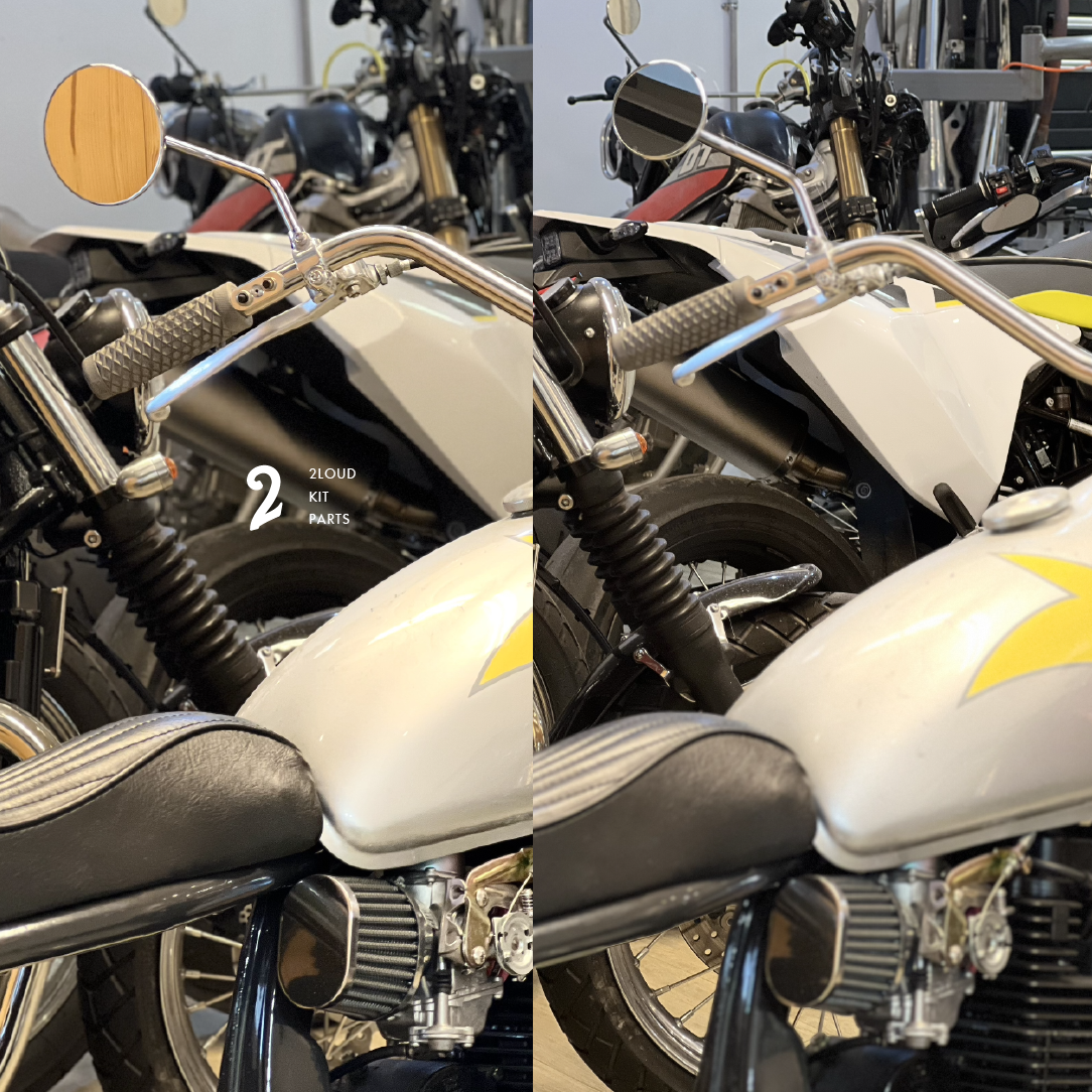 2LOUD Custom 三吋 正牙圓鏡