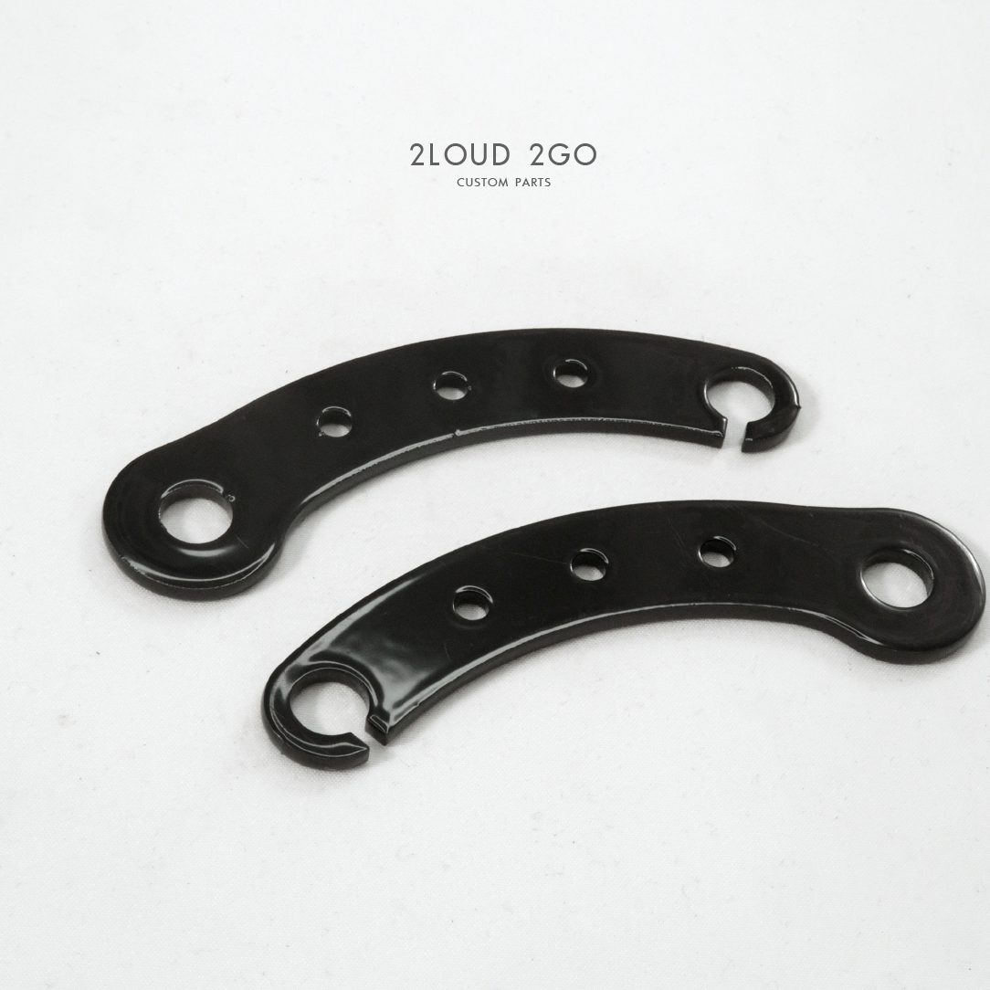 2LOUD Custom 後方向燈支架(銀)