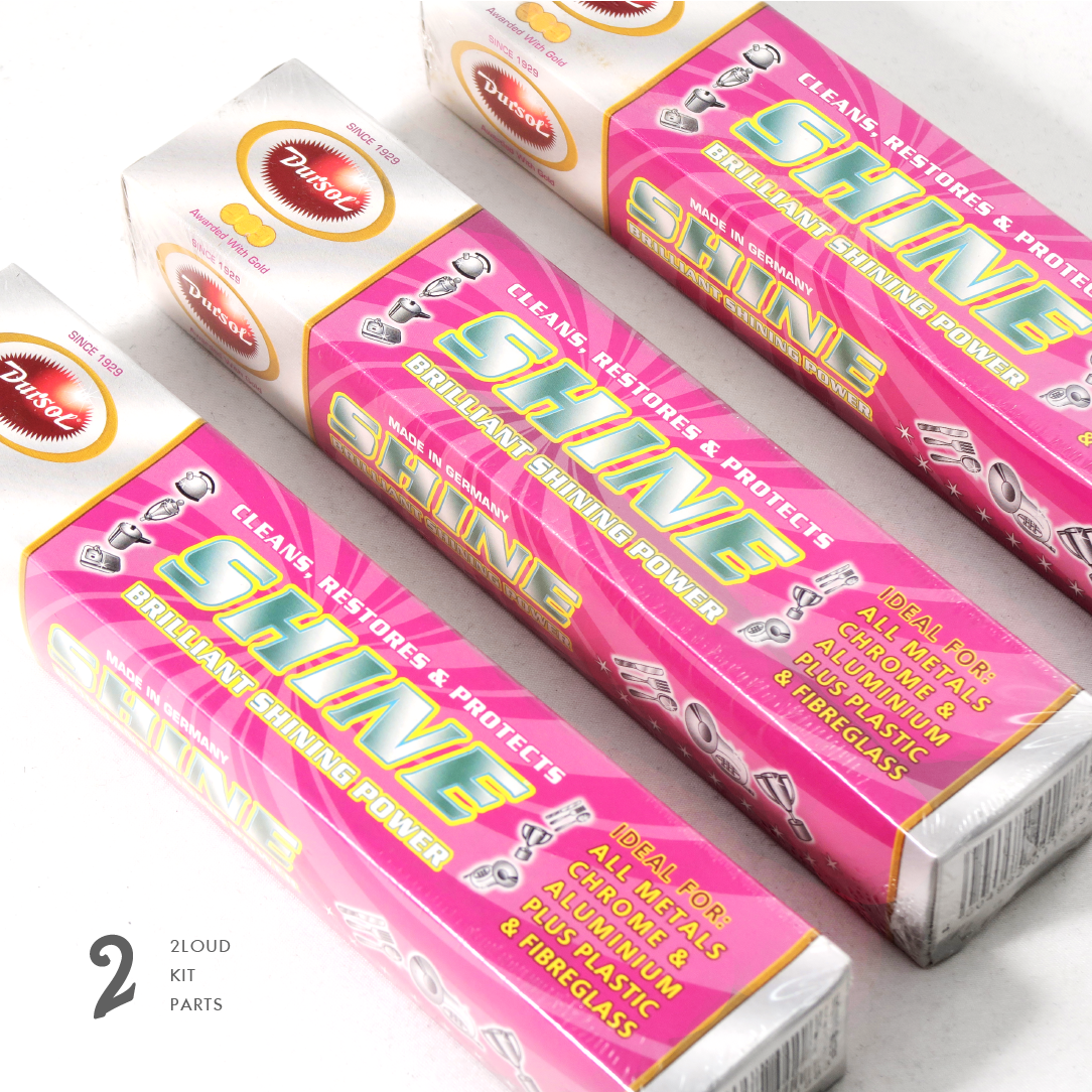2Loud Custom DURSOL 電鍍膏 除鏽 拋光膏 電鍍白鐵 金屬拋光 除鏽膏