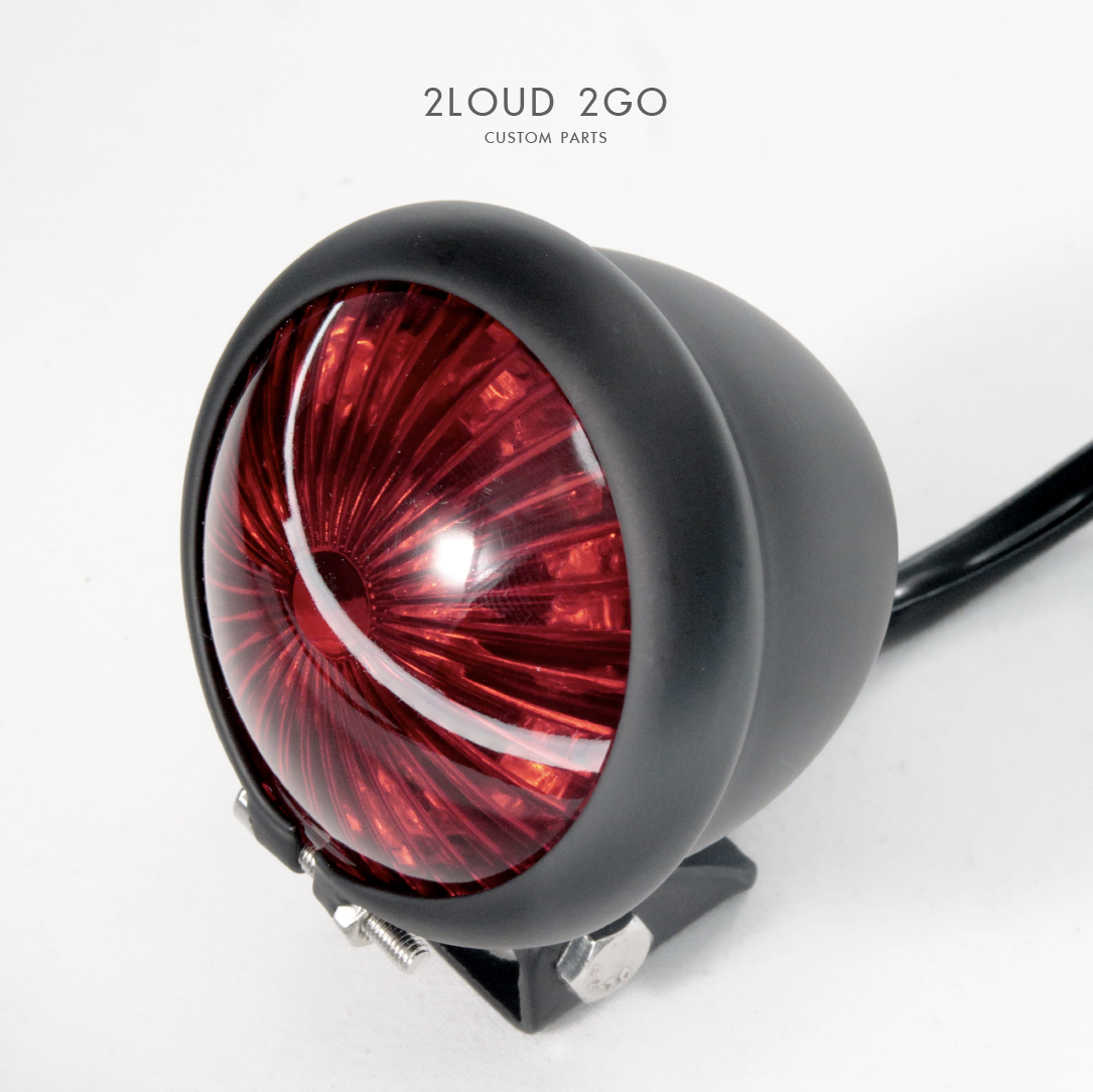 2LOUD Custom 貝茲尾燈(黑)