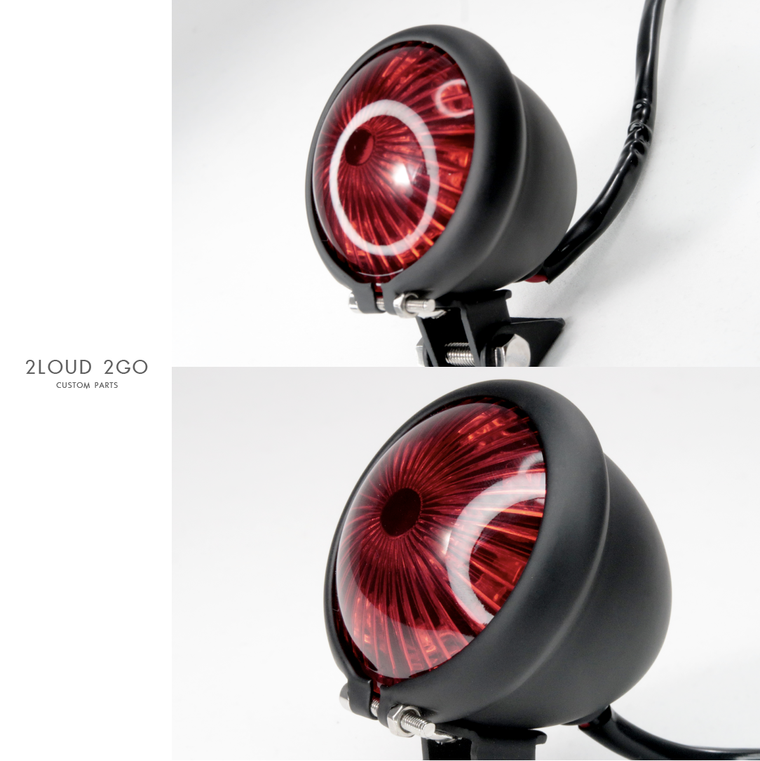 2LOUD Custom 貝茲尾燈(黑)