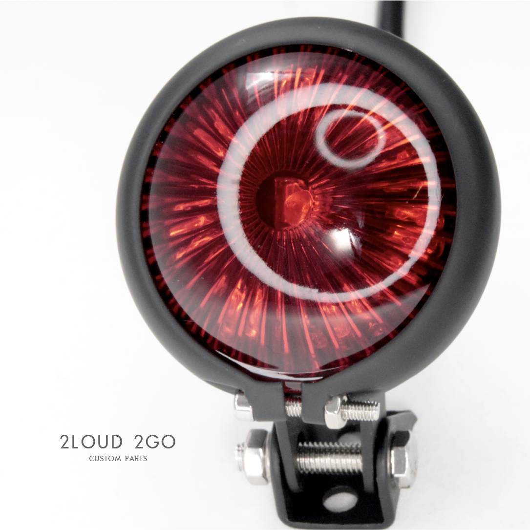 2LOUD Custom 貝茲尾燈(黑)
