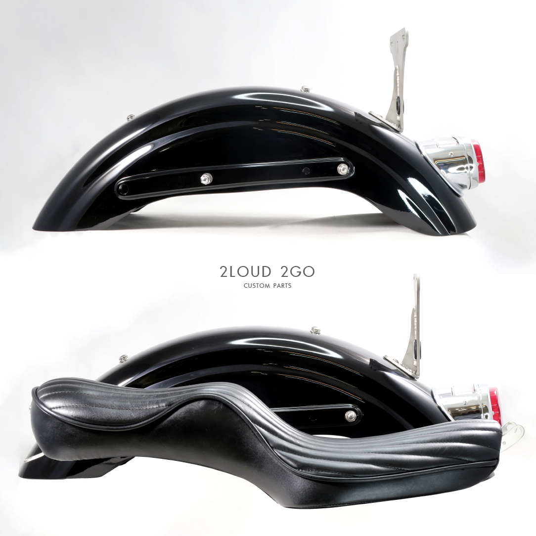 2LOUD CUSTOM HARLEY-DAVIDSON SPORTSTER HARLEY REAR SOIL REMOVAL PACKAGE