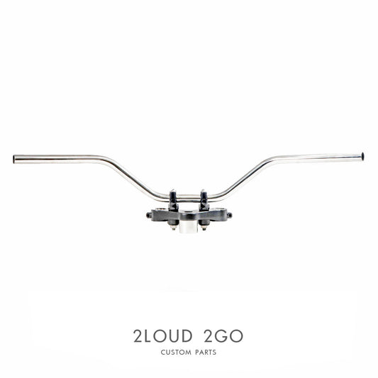 2LOUD Custom 白鐵 大雁把手