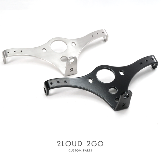 2LOUD Custom 雲豹223H 直上大燈架 含方向燈支架 白鐵