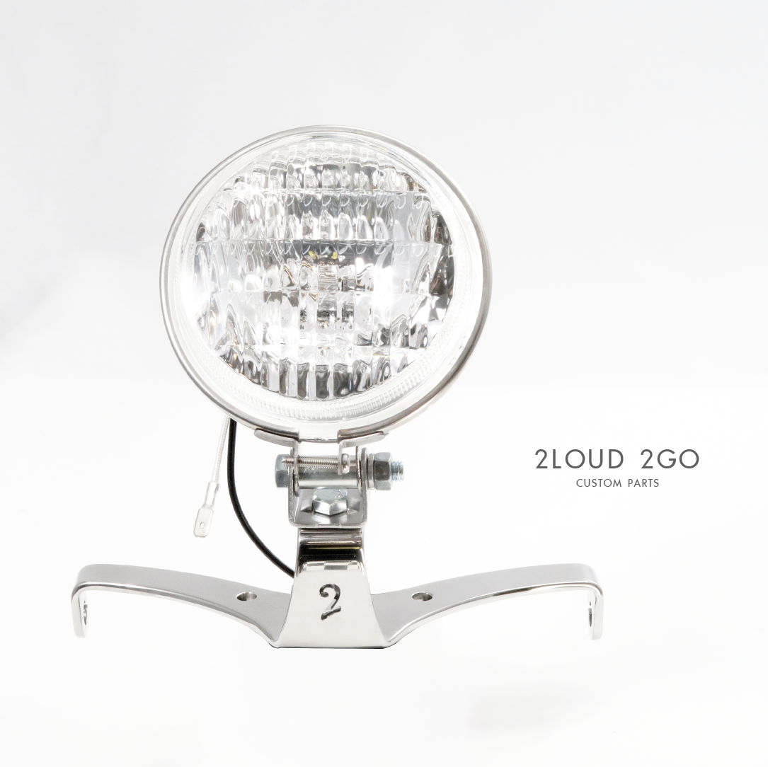 2LOUD Custom 4吋 貳鬧凸型大燈 白燈殼