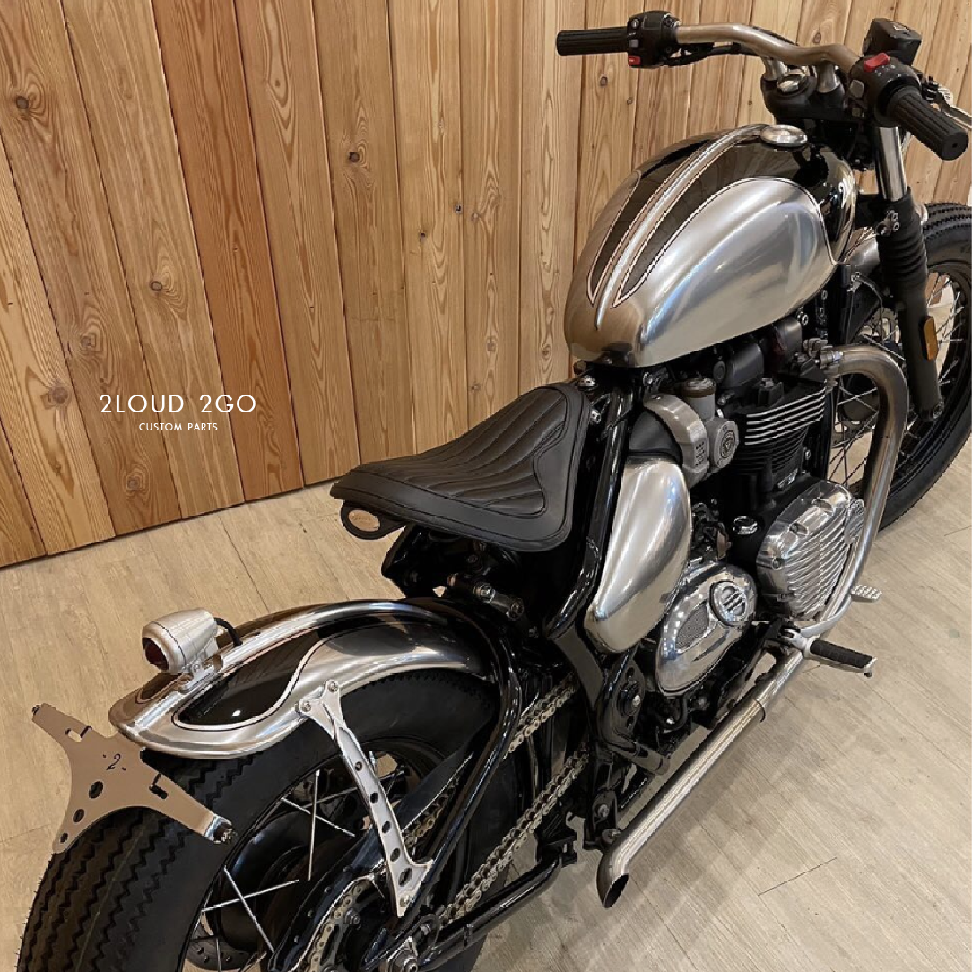 2LOUD Custom 凱旋bobber/bobber black 後土除套餐