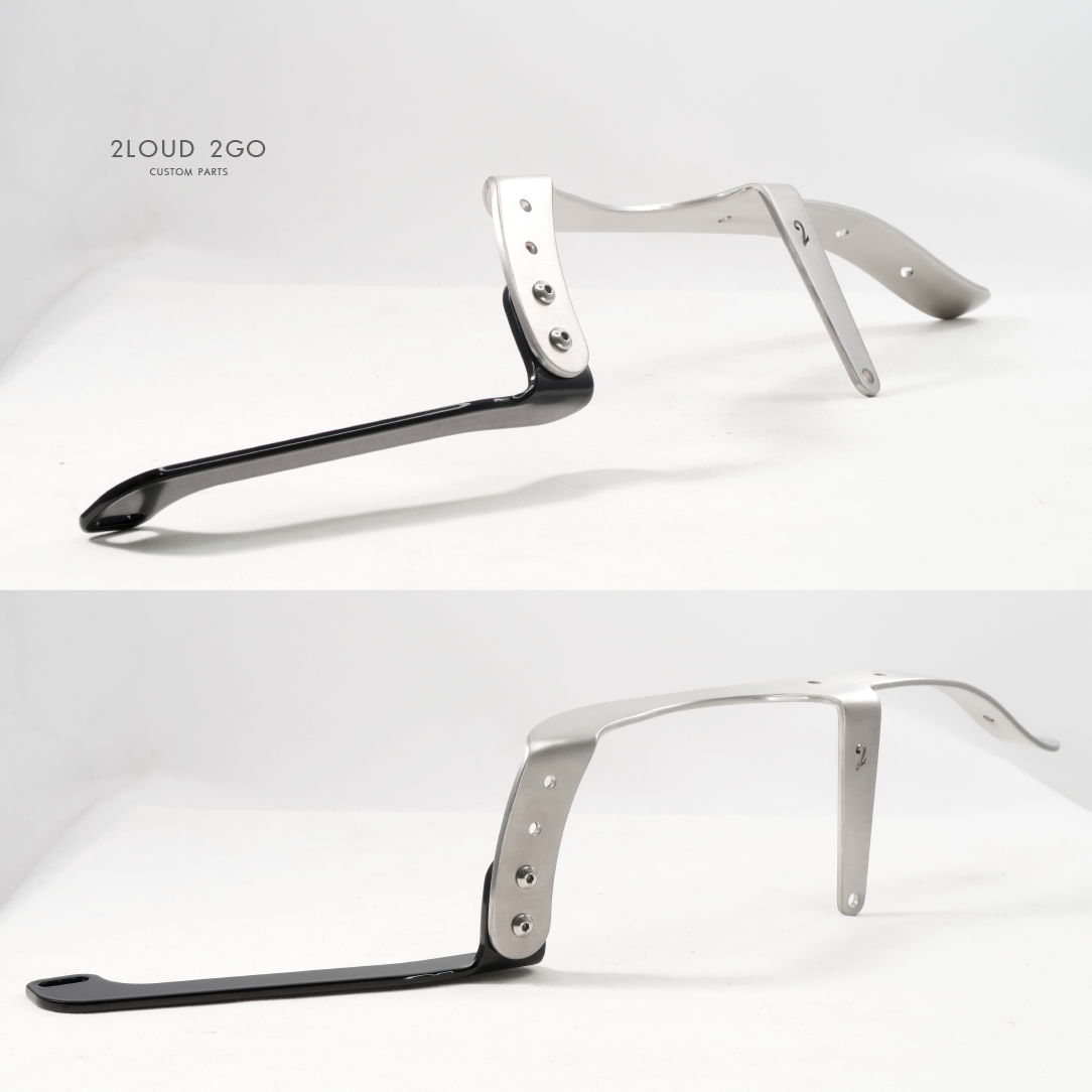 2LOUD Custom|YAMAHA SR400 鏈條蓋 白鐵