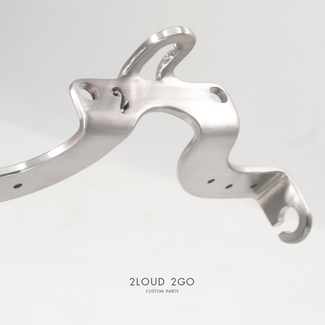 2LOUD Custom SR150 愛將 大燈架 含方向燈支架 白鐵