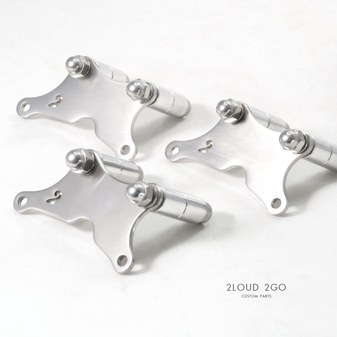 SUZUKI TU250 鎖頭側移架